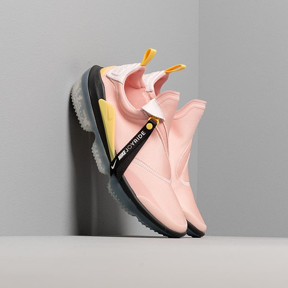 Nike AJ6844-600 Joyride Optik Sneaker Shoes Coral Stardust / Chrome Yellow